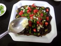 酸豆角拌蕨根粉