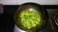 青瓜焖毛豆子