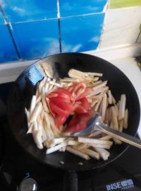 圆茄子炒番茄