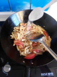 圆茄子炒番茄