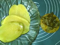 葱香土豆寿桃饼