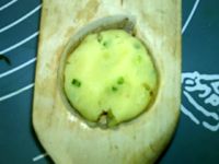 葱香土豆寿桃饼