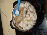 面筋丸子煮葫芦汤