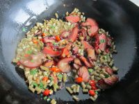 酸豇豆炒腊肉