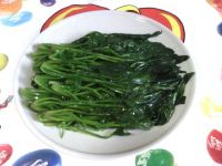 白灼菠菜