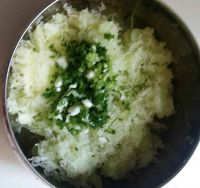 西瓜皮秋葵海米鸡蛋饺