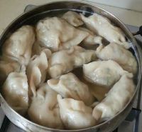 西瓜皮秋葵海米鸡蛋饺