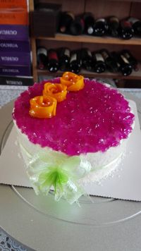 芒果花慕斯蛋糕