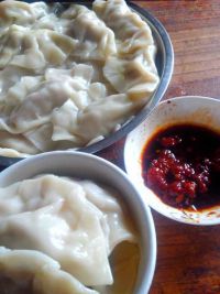 包菜瘦肉饺