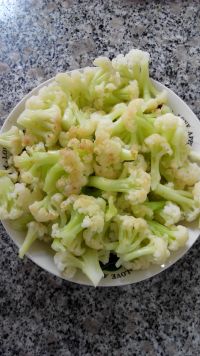 菜花炒豆干