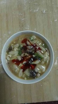 陕西烩麻食