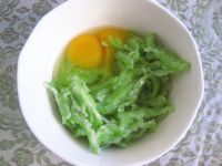 苦瓜煎鸡蛋