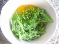 苦瓜煎鸡蛋