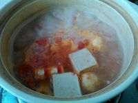 西红柿芝士鱼丸汤