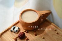 红枣花生浆