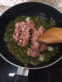 酸豆角炒肉末