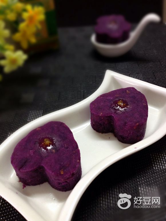 紫薯桂花泥