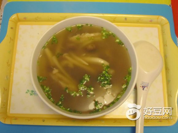 豆腐鱼菌菇汤