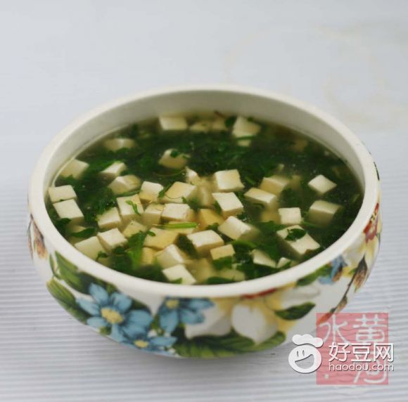 荠菜豆腐羹