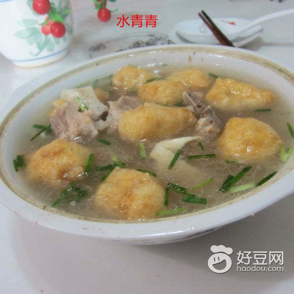 骨汤煮油豆腐