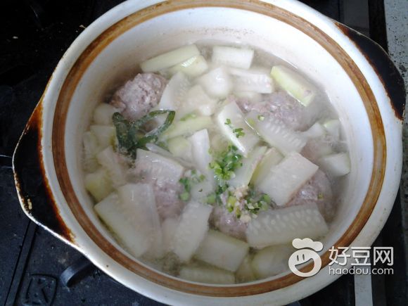 匾蒲肉圆汤