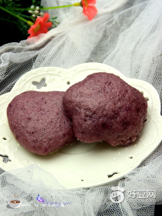 紫薯杂粮馒头