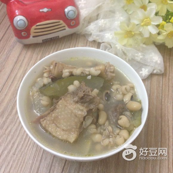 眉豆薏米水鸭汤