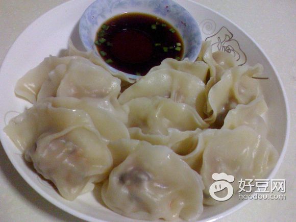 香菇猪肉水饺