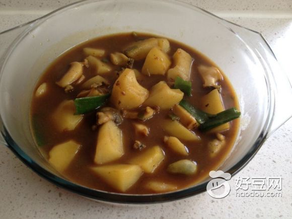 咖喱鲍鱼炖土豆