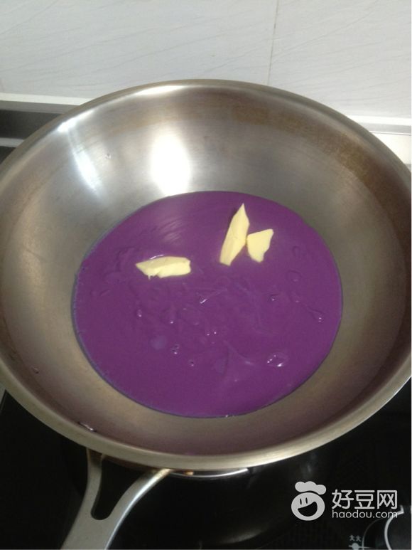 月饼紫薯馅