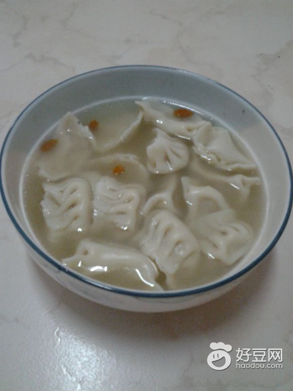 排骨汤饺子