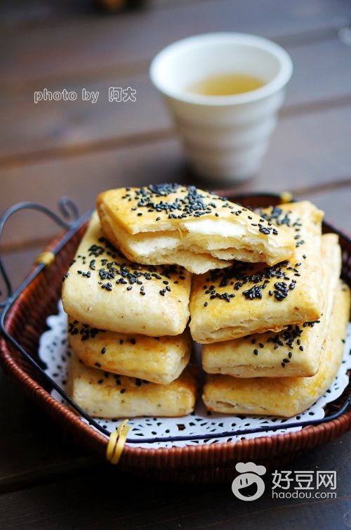 椒盐香酥烧饼