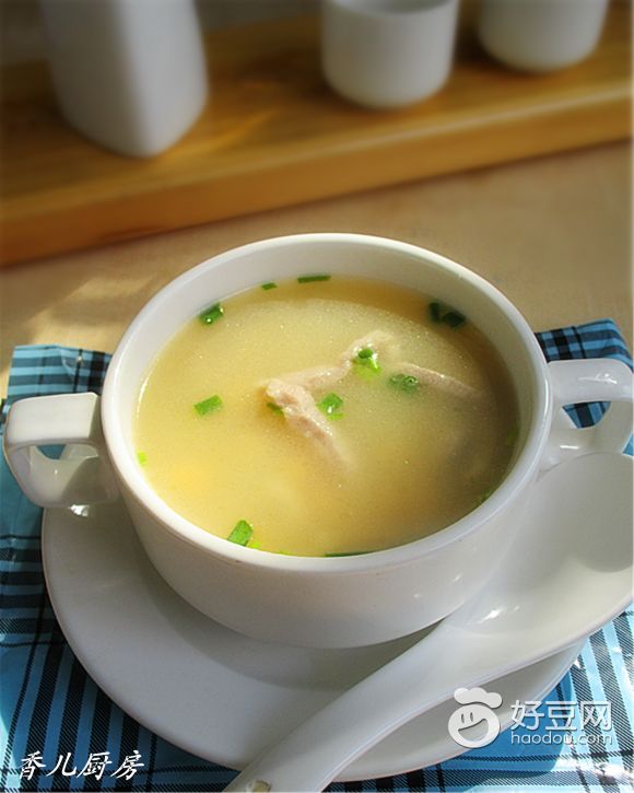 黄豆肉丝汤