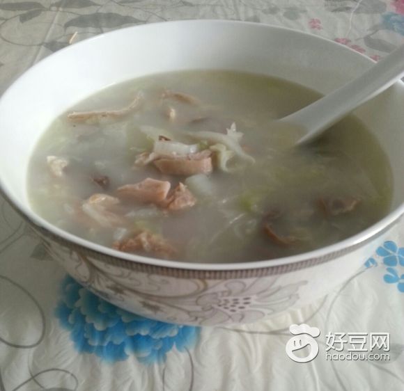 十白菜肚肺汤