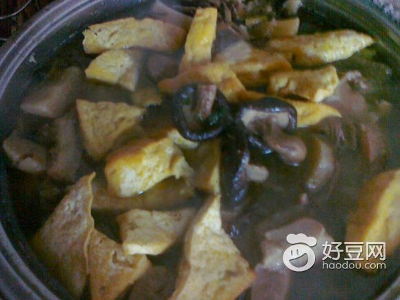 香菇豆腐猪肉火锅