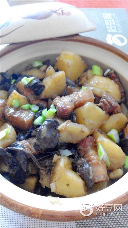 红烧炖蘑菇土豆