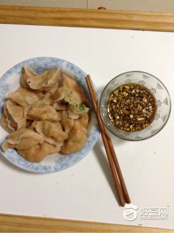 芹菜肉水饺