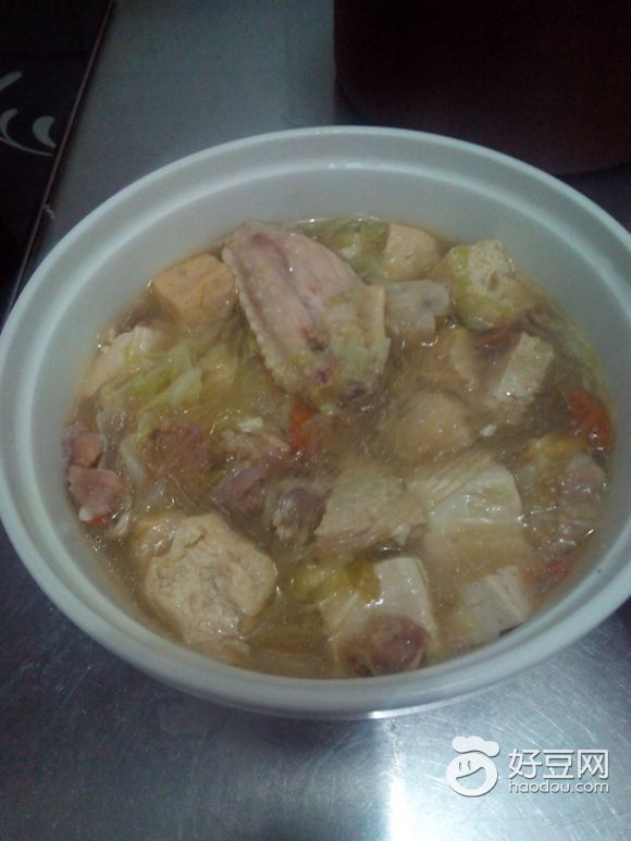 鸡翅豆腐汤