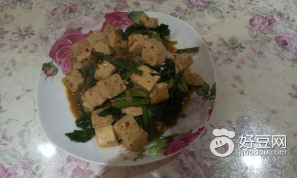 菠菜豆腐