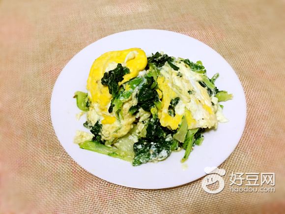 黑白菜炒鸡蛋