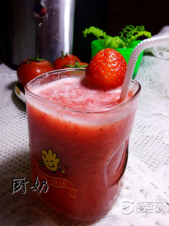 草莓西红柿汁