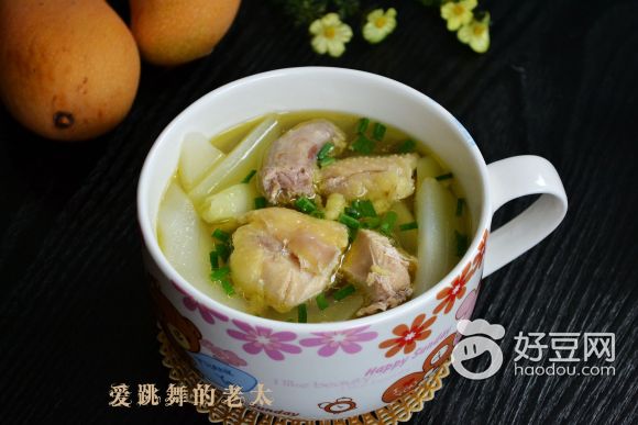 菜杆炖鸡汤