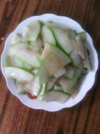 素炒冬瓜