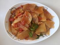 红绿灯西红柿炒土豆