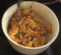 酱炒鸡蛋