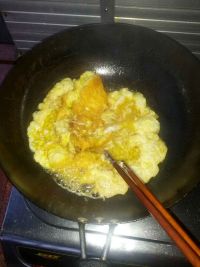 鸡蛋炒虾酱