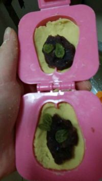 地瓜豆沙糕