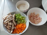 香菇鸡肉粥