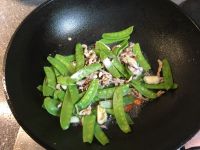荷兰豆肉丝