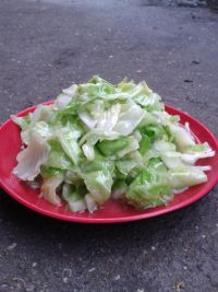 素炒卷心菜